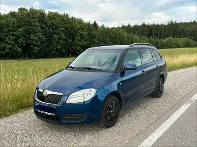 Gebraucht Skoda Fabia 84 PS (61 kW) 2008 Blau Kombi