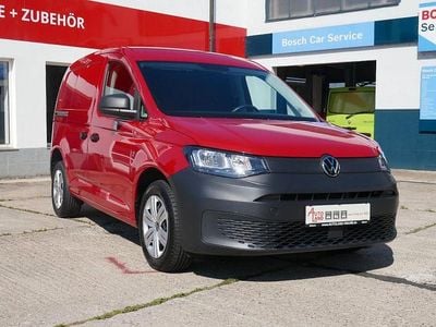 Gebraucht VW Caddy 75 PS (55 kW) 2021 Rot Van / Kleinbus