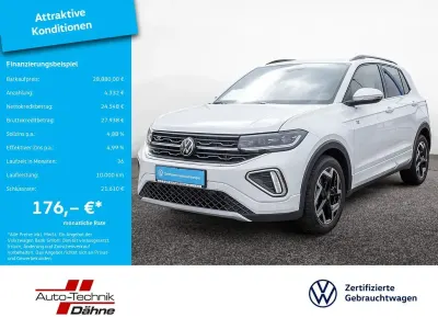 Brugt VW T-Cross R-line 150 HK (110 kW) 2025 Hvid SUV