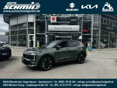 Gebraucht Kia Sportage GT-Line 180 PS (132 kW) 2022 (hbc) experience green met./sc (metallic) SUV