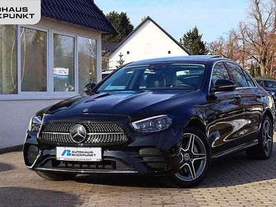 Gebraucht Mercedes E300 AMG 194 PS (142 kW) 2021 Obsidianschwarz (metallic) Limousine