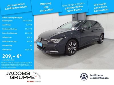 Gebraucht VW Golf VIII Move 110 PS (80 kW) 2024 Grau Limousine