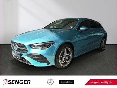 Gebraucht Mercedes CLA250e Shooting Brake AMG 163 PS (119 kW) 2023 Blau Kombi