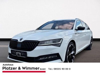 Gebraucht Skoda Superb SportLine 280 PS (205 kW) 2022 Weiss Kombi