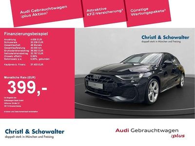 Nouă Audi A3 S-Line 150 CP (110 kW) 2025 Negru Berlinǎ