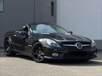 Gebraucht Mercedes SL500 AMG 387 PS (284 kW) 2008 Schwarz Cabrio