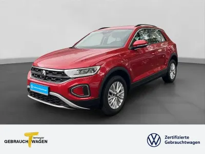 Gebraucht VW T-Roc Life 116 PS (85 kW) 2024 Rot SUV