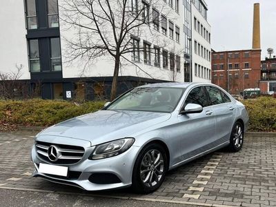 gebraucht Mercedes C200 d Avantgarde Teil-Leder Anhängerkupplung