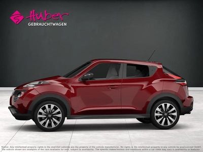 Usata Nissan Juke N-Connecta 116 CV (85 kW) 2017 Rosso SUV