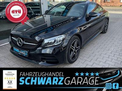 Gebraucht Mercedes C220 AMG line 194 PS (142 kW) 2020 Schwarz Coupé
