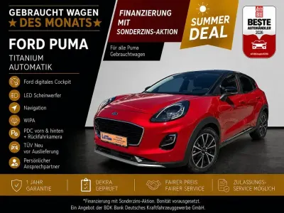 Gebraucht Ford Puma Titanium 125 PS (91 kW) 2022 Fantastic red tc SUV