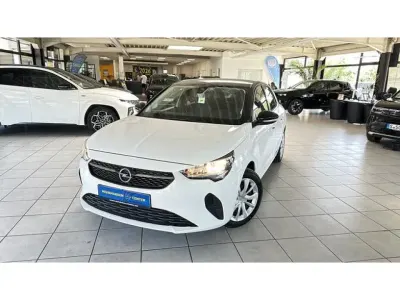 Gebraucht Opel Corsa Edition 75 PS (55 kW) 2021 Jade weiss/arktis weiss/weiß Kleinwagen