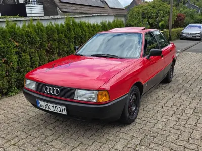 Gebraucht Audi 80 90 PS (66 kW) 1988 Rot Limousine