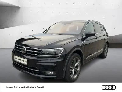 Gebraucht VW Tiguan Allspace Highline 150 PS (110 kW) 2019 Schwarz SUV