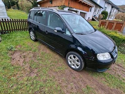 Gebraucht VW Touran 116 PS (85 kW) 2006 Schwarz Van / Kleinbus