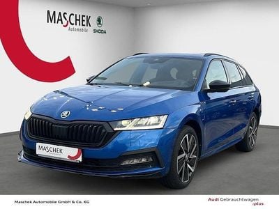 Gebraucht Skoda Octavia SportLine 204 PS (150 kW) 2022 Raceblau metallic Kombi
