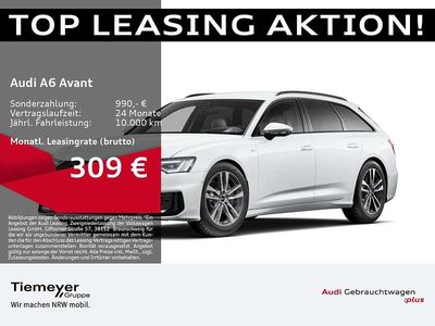 Weiß Gebraucht 2025 Audi A6 S-Line Kombi | 51.240 € (Fairer Preis)
