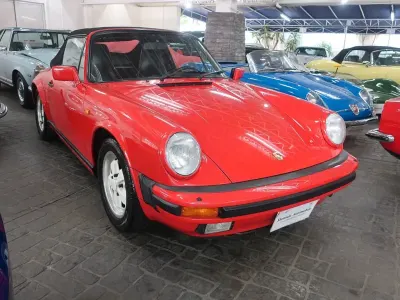 Gebraucht Porsche 911 Carrera Cabriolet 1987 Rot Cabrio