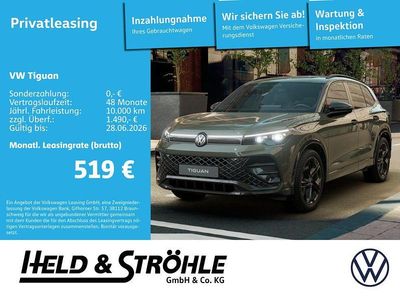 Nuova VW Tiguan R-line 265 CV (194 kW) 2026 Verde SUV