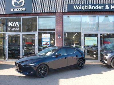 Neu Mazda 3 Nagisa 140 PS (102 kW) 2026 Deep crystal blue Limousine