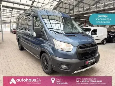 Usata Ford Transit 131 CV (96 kW) 2022 Blu Monovolume
