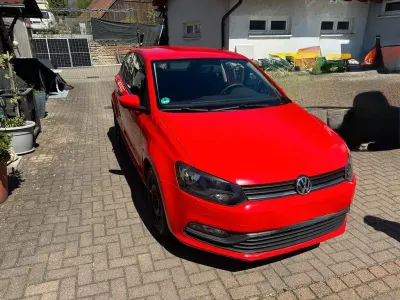 Occasion VW Polo Trendline 60 ch (44 kW) 2015 Rouge Citadine