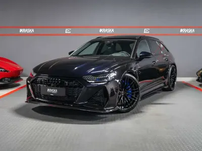 Brugt Audi RS6 700 HK (514 kW) 2022 Sort Stationcar