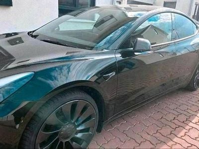 Usata Tesla Model 3 Performance 377 kW (513 CV) 2021 Nero Berlina