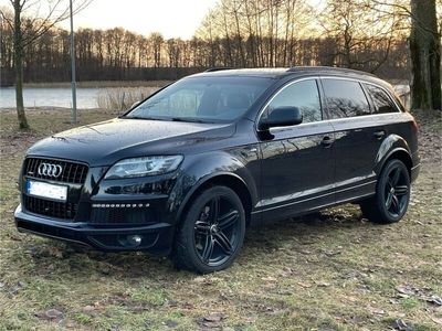 gebraucht Audi Q7 3.0 TDI 3 x S Line navi panorama 7 sitzer AHK