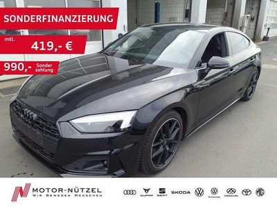Gebraucht Audi A5 Sportback Advanced 163 PS (119 kW) 2023 Schwarz Kleinwagen