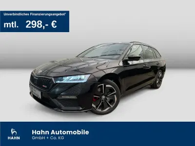 Gebraucht Skoda Octavia RS 245 PS (180 kW) 2022 Schwarzmagic perleffekt Kombi