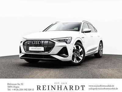 Gebraucht Audi e-tron Sportback S-Line 300 kW (408 PS) 2022 Gletscherweiß metallic SUV