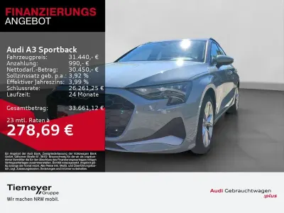 Gebraucht Audi A3 Advanced 204 PS (150 kW) 2025 Grau Limousine