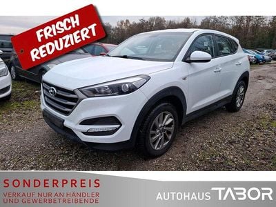 Gebraucht Hyundai Tucson GO! 177 PS (130 kW) 2017 Polar white / sol SUV