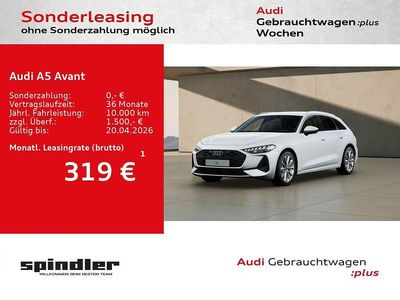 Gebraucht Audi A5 Ambiente 204 PS (150 kW) 2025 Gletscherweiß metallic Kombi