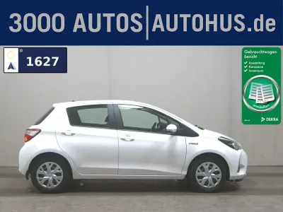 Brugt Toyota Yaris Hybrid 101 HK (74 kW) 2020 Hvid Sedan