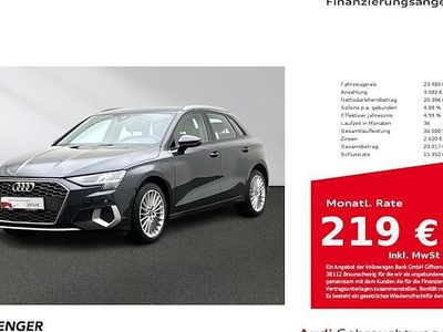 Usata Audi A3 Advanced 204 CV (150 kW) 2022 Grigio Berlina
