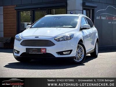 Begagnad Ford Focus Titanium 120 HK (88 kW) 2018 Vit Sedan