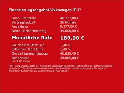 Gebraucht VW ID.7 Pro 11 kW (15 PS) 2025 Blau Kombi