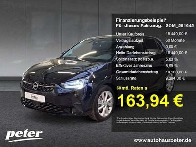Schwarz Gebraucht 2023 Opel Corsa Elegance Kleinwagen | 15.440 € (Fairer Preis)
