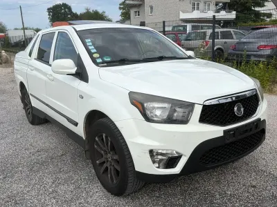 Gebraucht SsangYong Actyon Sapphire 155 PS (114 kW) 2013 Weiß Pickup