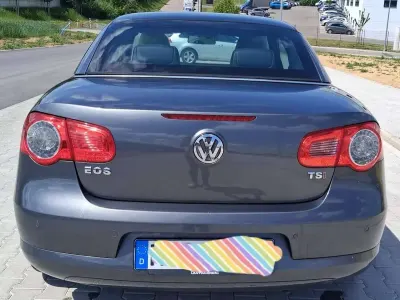 Gebraucht VW Eos 122 PS (89 kW) 2010 Grau Cabrio