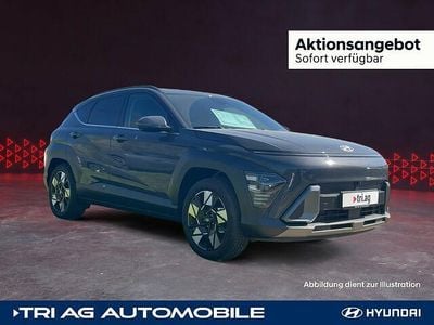 Gebraucht Hyundai Kona Trend 105 PS (77 kW) 2024 Ecotronic gray / mic SUV