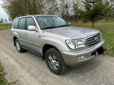 Gebraucht Toyota Land Cruiser 204 PS (150 kW) 2003 Silber SUV