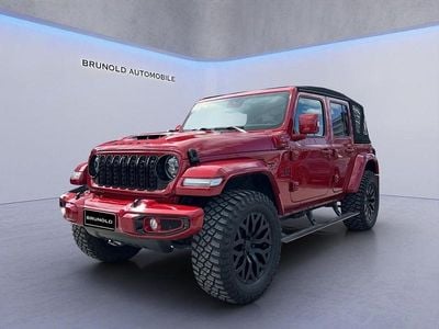 Second-hand Jeep Wrangler Sahara 381 CP (280 kW) 2023 Roșu SUV