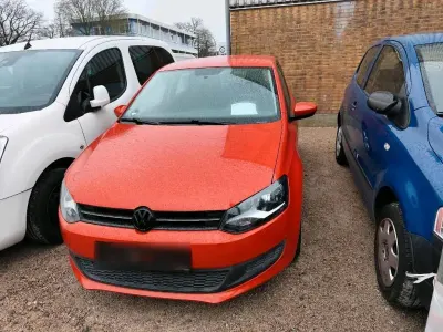 Gebraucht VW Polo 70 PS (51 kW) 2009 Orange Kleinwagen