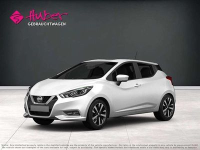 Gebraucht Nissan Micra Acenta 71 PS (52 kW) 2017 Glaze white Kleinwagen
