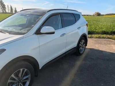 Gebraucht Hyundai Santa Fe Premium 200 PS (147 kW) 2016 Weiß SUV