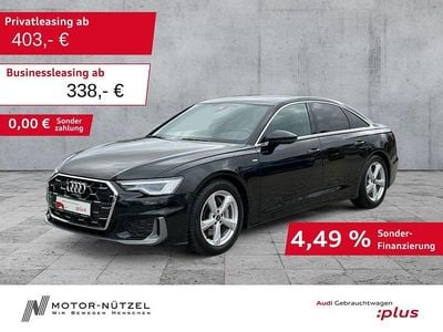 Gebraucht Audi A6 S-Line 286 PS (210 kW) 2025 Mythosschwarz metallic Limousine