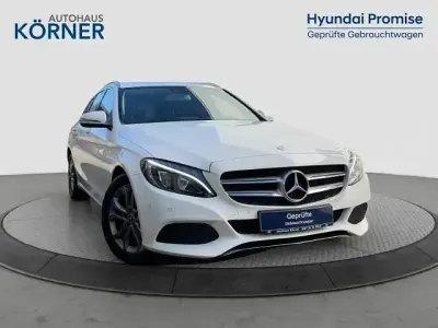 Gebraucht Mercedes C180 Avantgarde 156 PS (114 kW) 2017 Weiss Kombi